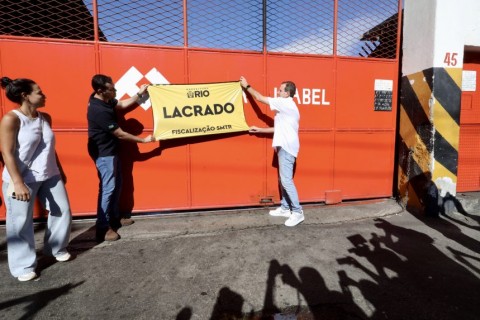 Eduardo Paes lacra garagem de  empresas de Ônibus